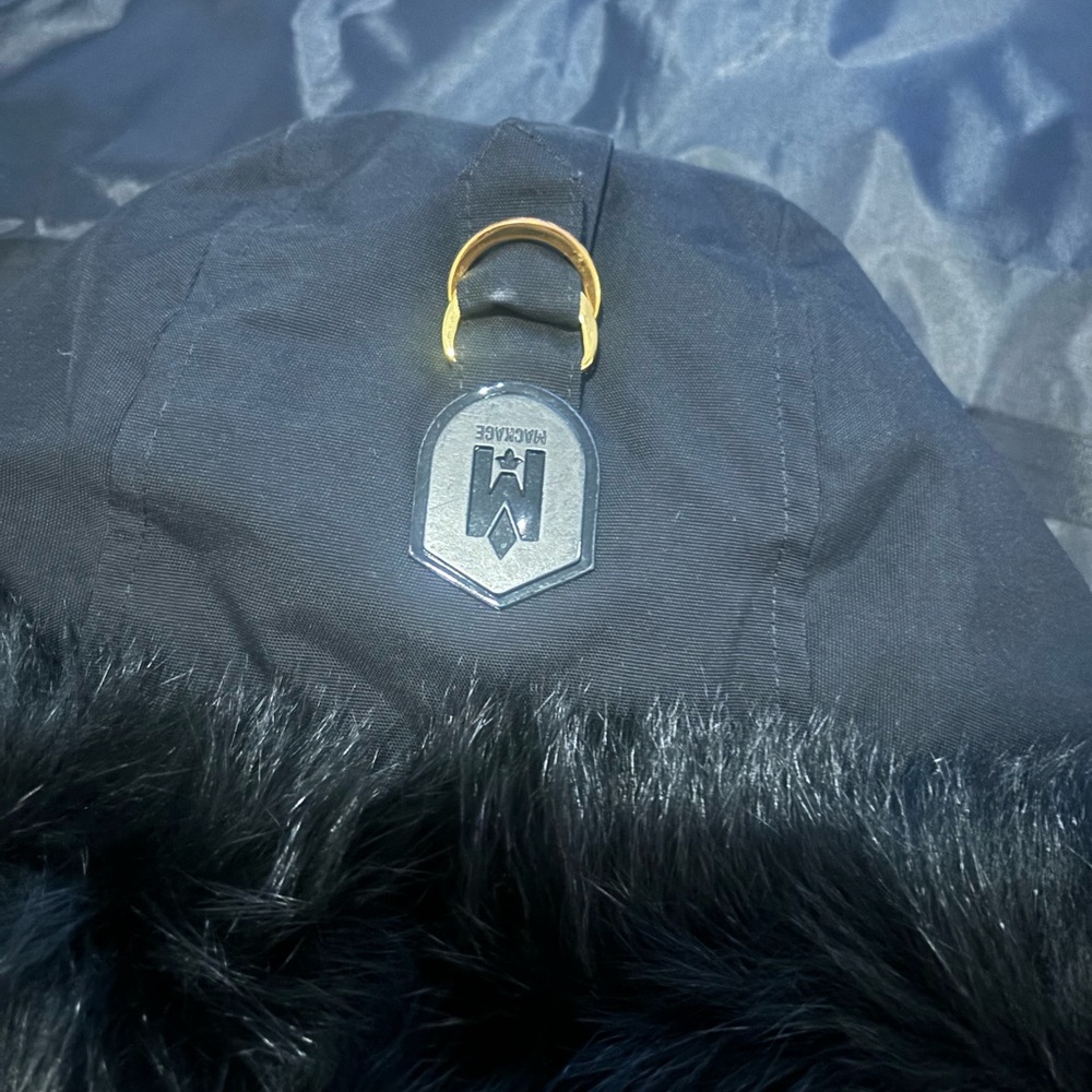 DIXON 2-in-1 Nordic Tech down bomber with blue fox fur